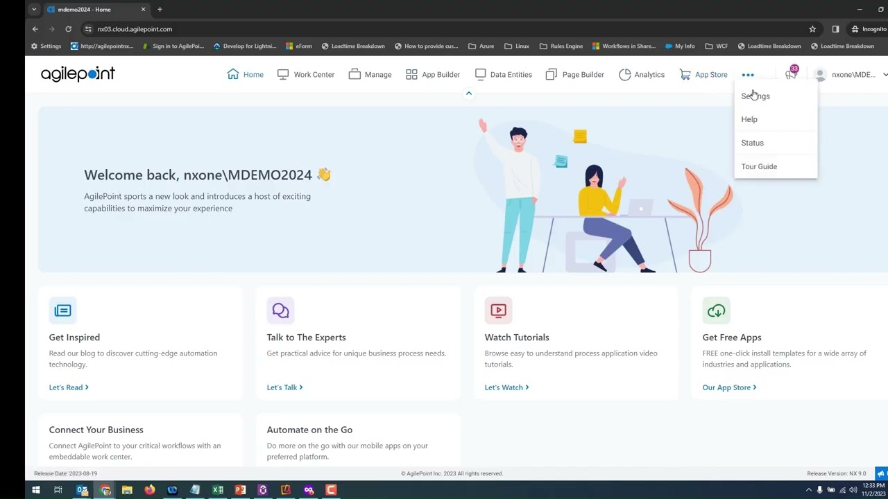 AgilePoint NX v9：ゼロから構築する高度なアプリケーション