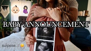 Hello Baby Castillo baby announcement to the family