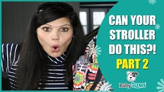 15 DIAPERS?!? Can YOUR Stroller Do THIS? CHALLENGE PART 2