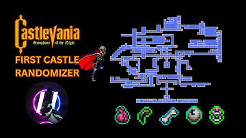 SotN but EVERYTHING is in the FIRST CASTLE! - Castlevania Symphony of the Night Randomizer