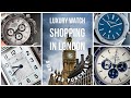 Watch Shopping in London - Buying a very sought after watch #Rolex #Omega #AP #Vacheron #Patek