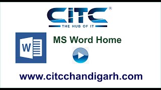 MS Word Home Tab || CITC Video Tutorial in Hindi screenshot 5