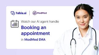ModMed – Scheduling Existing Patient – Talkie.ai Demo