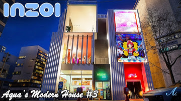 inZOI - Penthouse with Clothing Shop and Grocery Store w/ Tutorial (Aqua