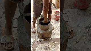 Making a cooking stove with cement sand. #sorts #making #amazing #stove