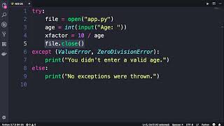 Python #65 - Cleaning Up [By Mosh Hamedani]