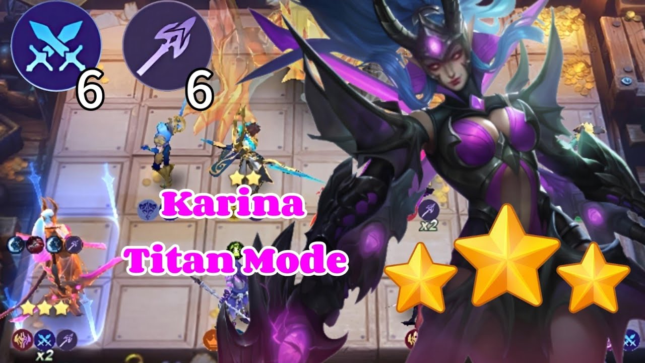 Karina Lancer Titan Mode Insane Damage (Magic Crystal Rune)