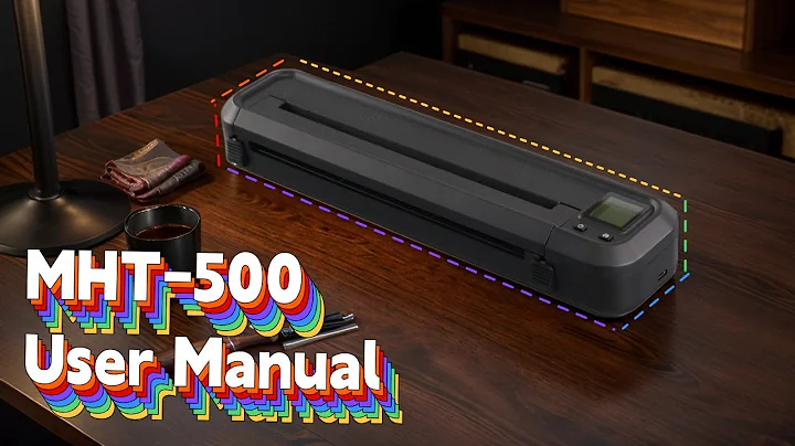 MHT-500 Tutorial: How to Use the Smart Tattoo Stencil Printer