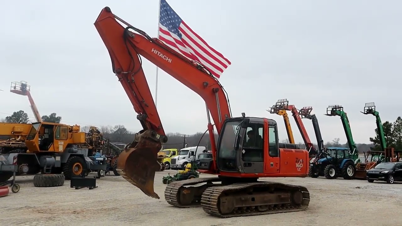 2006 HITACHI ZX160 LC For Sale - YouTube