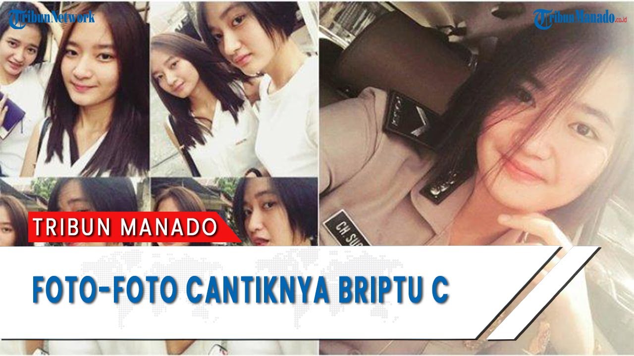 FOTO FOTO Cantiknya Briptu C yang Jadi Buronan Propam Polda Sulut, Ada Beberapa Fose Tersenyum