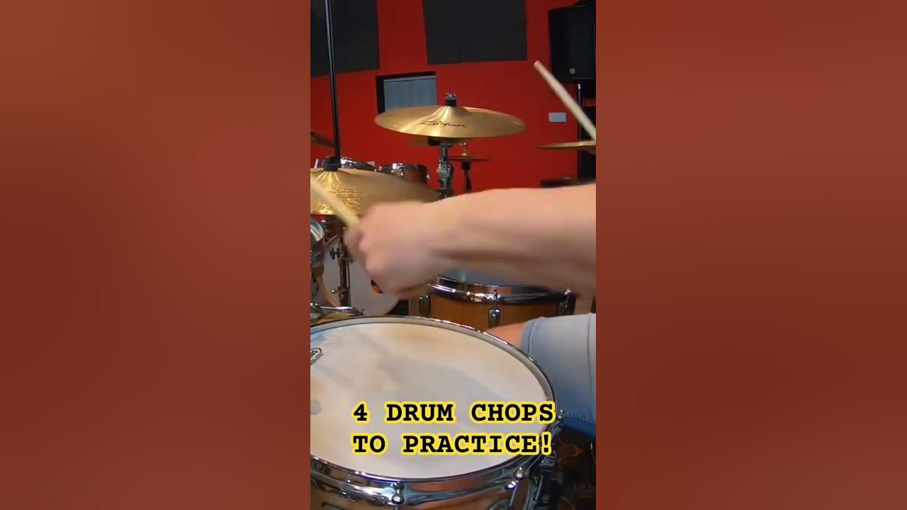 4 MUST PRACTICE Drum Chops https//youtu.be/1XPCYJMRU3s drums 