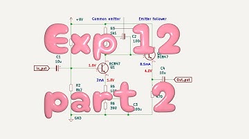 #213 Experiment 12 part 2 Emitter follower with bootstrapping