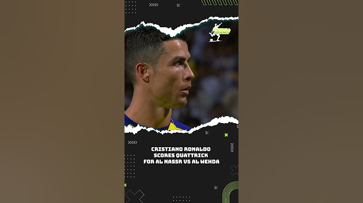 Cristiano Ronaldo Scores Quattrick for Al Nassr vs Al Wehda #cristianoronaldo #alnassr #goals