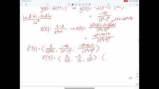 Calculus III - Unit 2 Section 2 - Tangent Lines