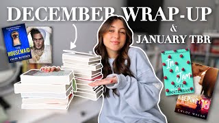 december wrap up + january tbr!