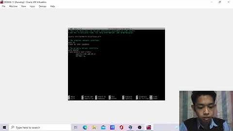 Konfigurasi Jaringan di Debian 11 menggunakan VirtualBox | Administrasi Sistem Jaringan