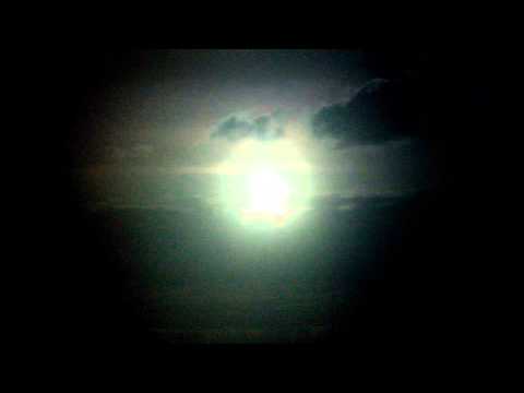 Partial Solar Eclipse at sunset - Brisbane Australia