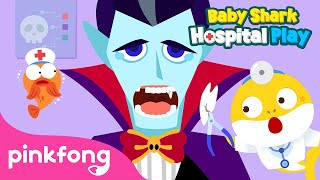 Spooky Halloween 👻🧛🏻‍♂️ Monsters Go to Hospital | Baby Shark's Hospital Play | Pinkfong Baby Shark