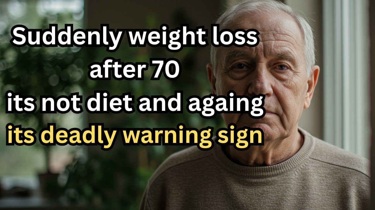 The truth about sudden weight loss after 70 — it’s not diet or aging, it’s a deadly warning sign.