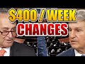 CHANGES to $400/week Unemployment and Stimulus Checks (What to Expect)