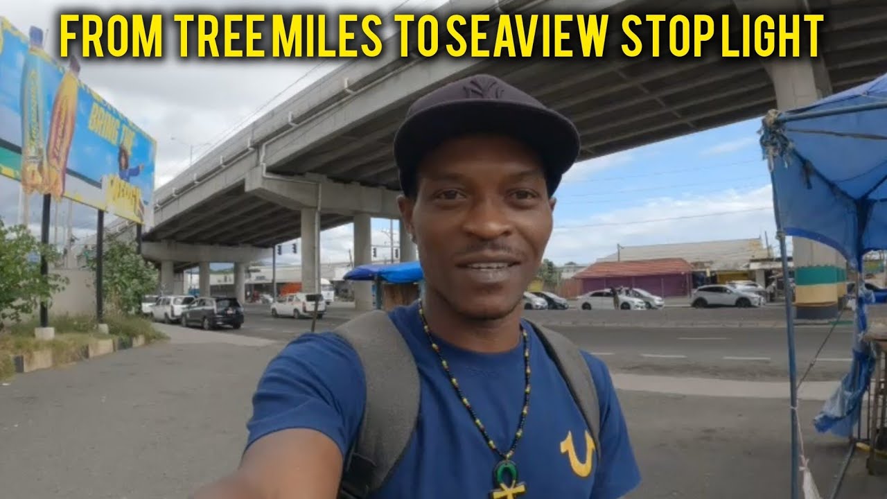 ПЕШКОМ ОТ ТРИБАЙЛ-МАЙЛ ДО СВЕТОФОРА SEAVIEW 🇯🇲