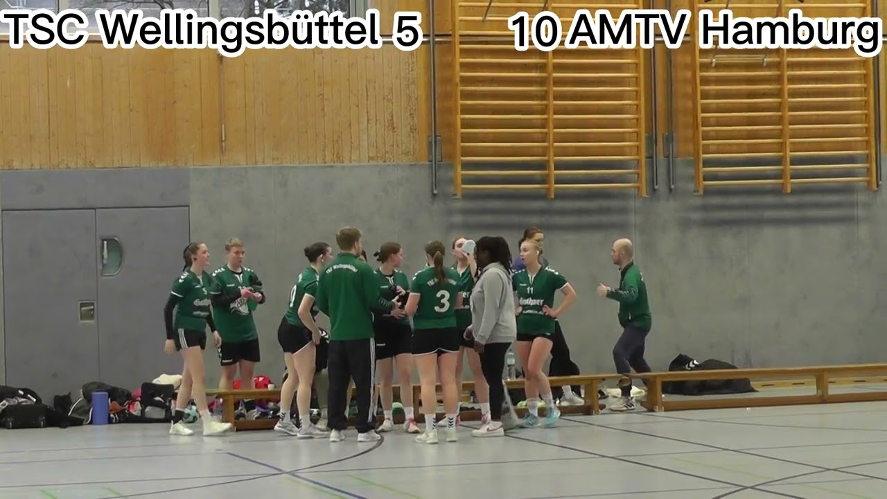 TSC Wellingsbüttel vs AMTV Hamburg (Pokalspiel Halbfinale weibliche A-Jugend 29.03.2023)