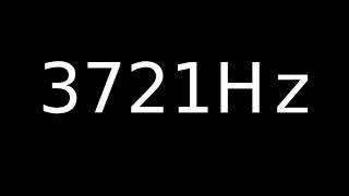 Speaker Sound Test 3721Hz