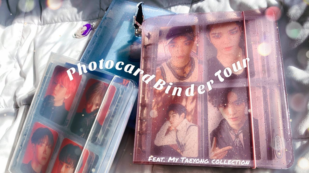 revamping my photocard binder 🌱 exposing my Taeyong collection