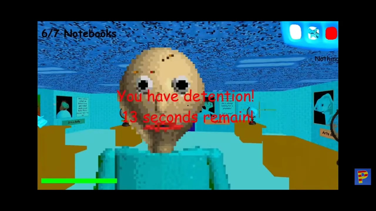 Pgh Baldi basics Jumpscare part 1