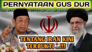 GUS DUR'S EXPLANATION AND VIEWS ON IRAN & SHI'AH