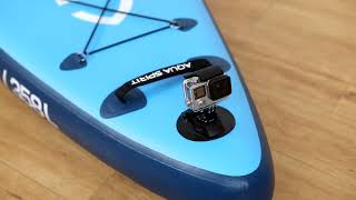 How to set GoPro Camera On iSUP? / Aqua Spirit Blitz'12 Board. screenshot 4