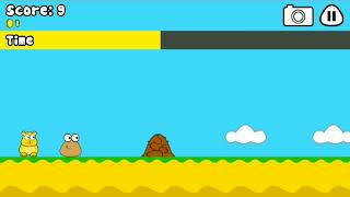 Pou MiniGame 14 - Pet Walk Gameplay 1st Try screenshot 2