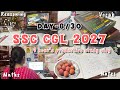 Day 8/30🎯SSC CGL 2027 exam preparation vlog #khushiguptavlog #studyvlog#ssccgl #sscaspirant