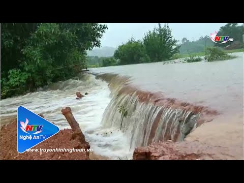 Video Nghệ An: 1 người mất tích, hàng trăm ha hoa màu thiệt... - youtube