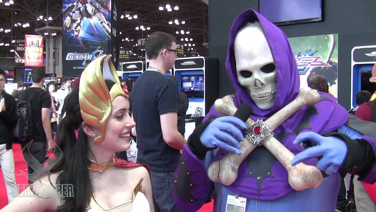 SHE-RA! Princess of Power Meets Unemployed Skeletor at NYCC 2013