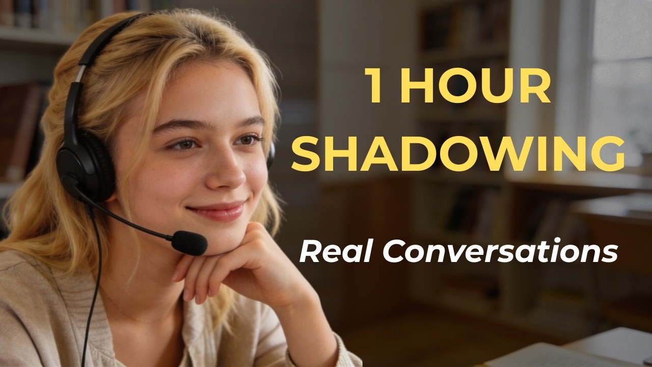 Speak English Fluently Fast: 60-Minute Shadowing Practice for Real ...