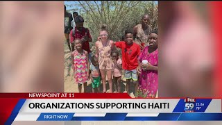 Local organization providing relief for Haiti earthquake recovery efforts
