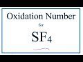 Oxidation Numbers in SF4