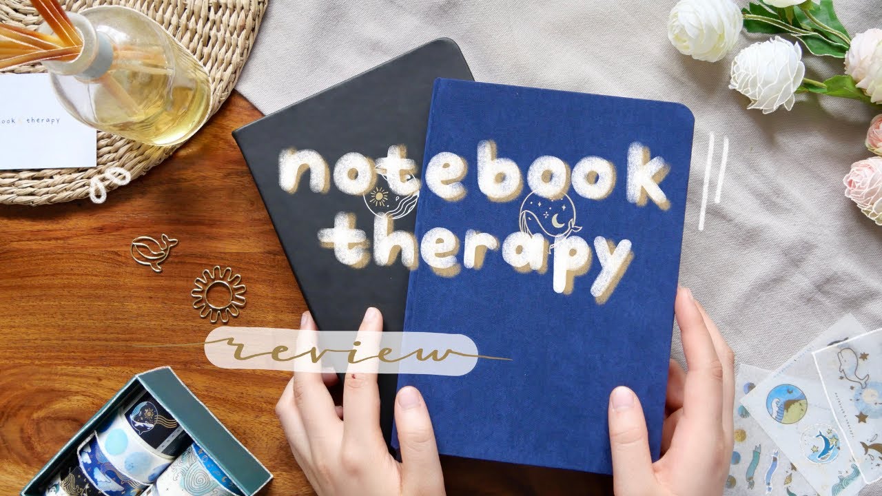 Notebook Therapy 160gsm journal unboxing + review YouTube