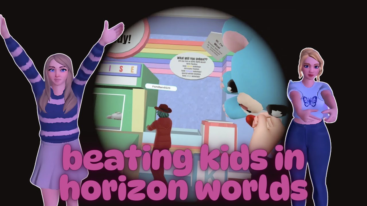 SCREAMING at kids in VR