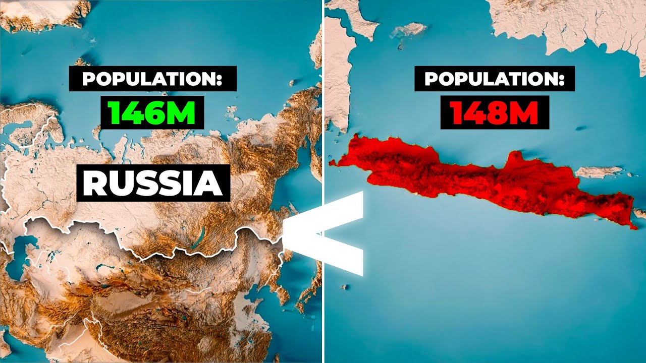 Why This Tiny Island Has 148000000 People | More Population Than Russia ...