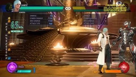 Gamora Dante tag combo 1bar 7k no stone