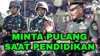 Prajurit Siswa Dikmata TNI AD Gelombang I 2023 Menerima Pengarahan Danrindam II/Sriwijaya