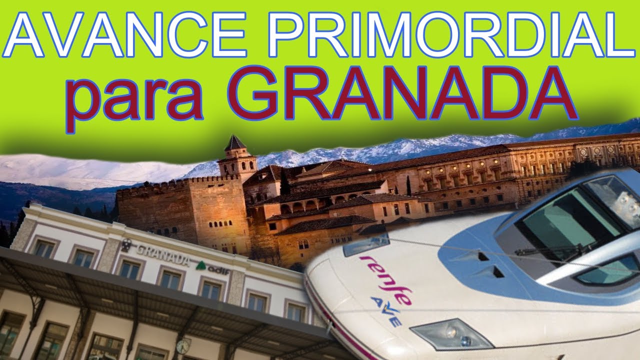 ✔️ IMPORTANTES AVANCES en el AVE a GRANADA / Variante de LOJA / Obras Alta Velocidad / Renfe / Adif