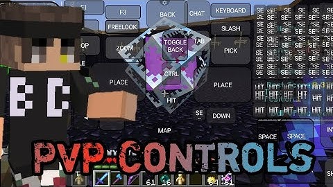 My Pojavlauncher PvP Controls F.T @SenpaiSpider