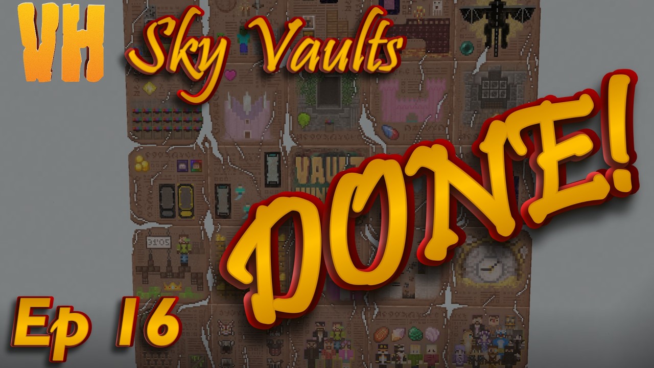 Finally the artifact puzzle is complete! - Vault Hunters Sky Vault - Ep 16