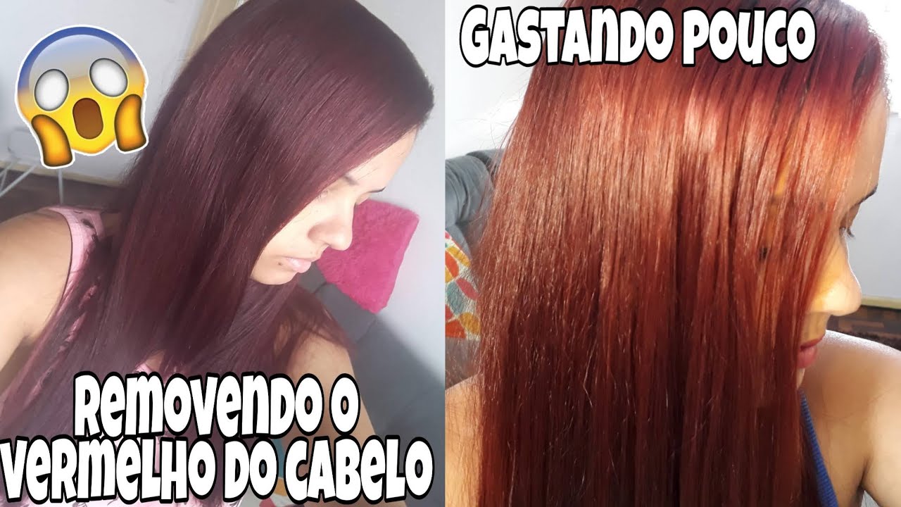 Como tirar a tinta vermelha do cabelo - desbotando o cabelo gastando ...