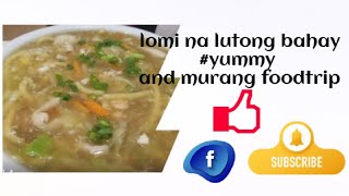 lomi sa bahay