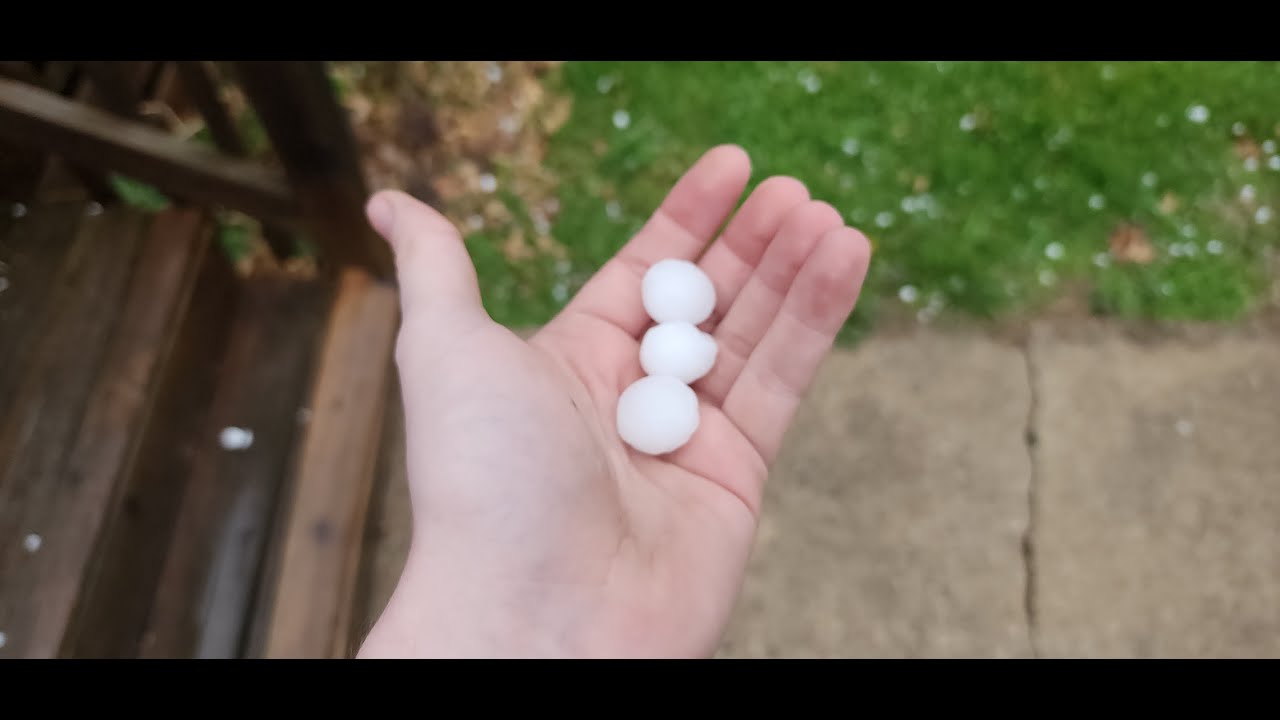 Severe Storm With Quarter To Golf Ball Size Hail Hits Mexico, Missouri ...