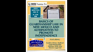 Basics of Guardianship Law in New Mexico